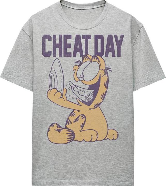 Produktbild Garfield Cheat Day TShirt meliert (M)