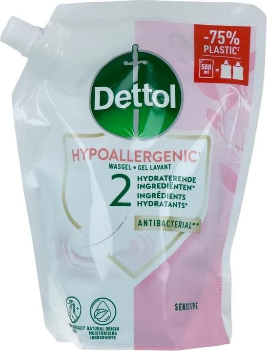 Actual product image Dettol Sensitive Refill Hand Wash - (Liquid soap, refill, 500 ml)