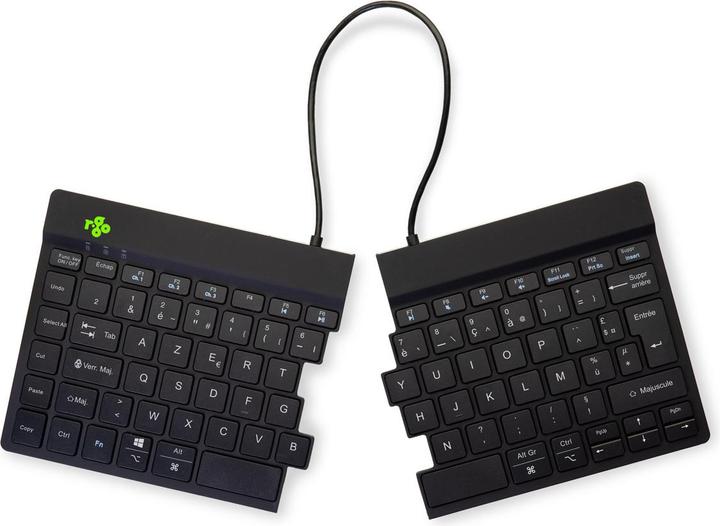 Productafbeelding R-Go Tools R-Go Split Break Ergonomisch Toetsenbord Azerty (Fr) Bluetooth B (FR, Draadloze)