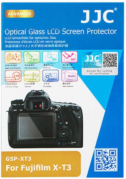 Actual product image JJC GSP XT3 Optical Glass Protector