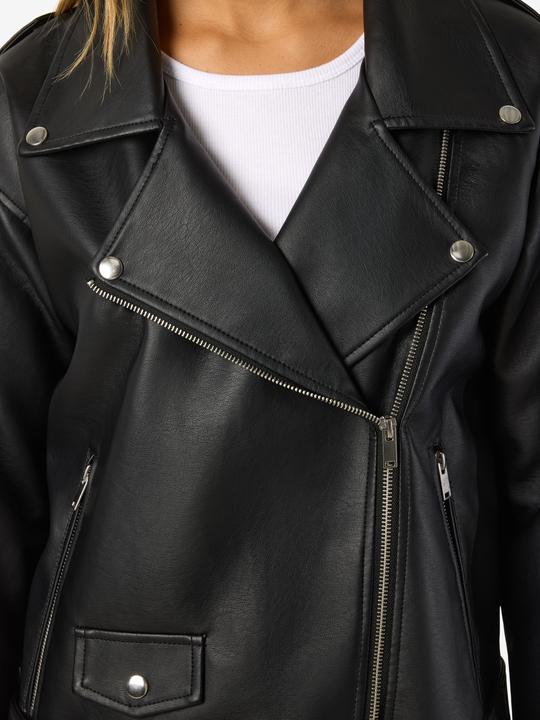 Produktbild Noisy May Oversize Kunstlederjacke (L)