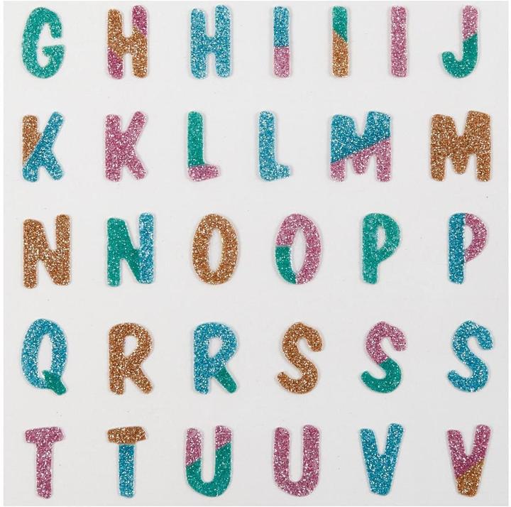 Actual product image Creativ Company Glitter stickers