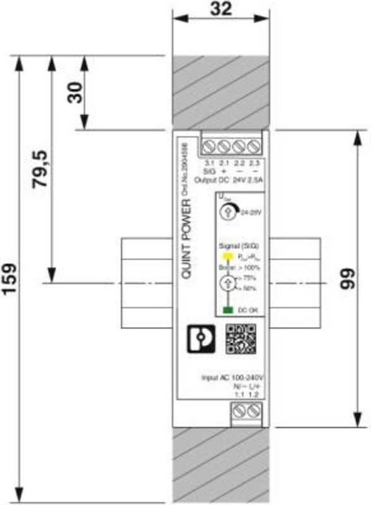 Produktbild Phoenix Contact QUINT4-PS/1AC/24DC/2.5/SC