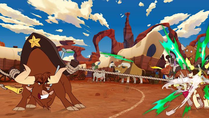 Immagine prodotto Modus Games Them's Fightin' Herds - Edizione Deluxe (Aggiornamento gratuito a PS5) (PS4, DE)