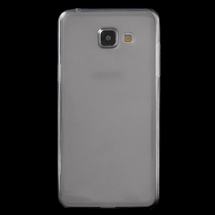 Produktbild König Design Handyhülle für Samsung Galaxy A3 (2016) Schutzcase Backcover Bumper Etuis Grau (Samsung Galaxy A3 (2016))