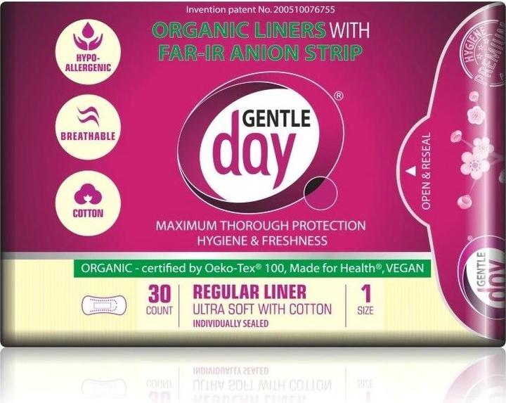 Produktbild Gentle Day Hygienische Einsätze mit Anionengürtel 30 Stcs - sanfter Tag (30 x)