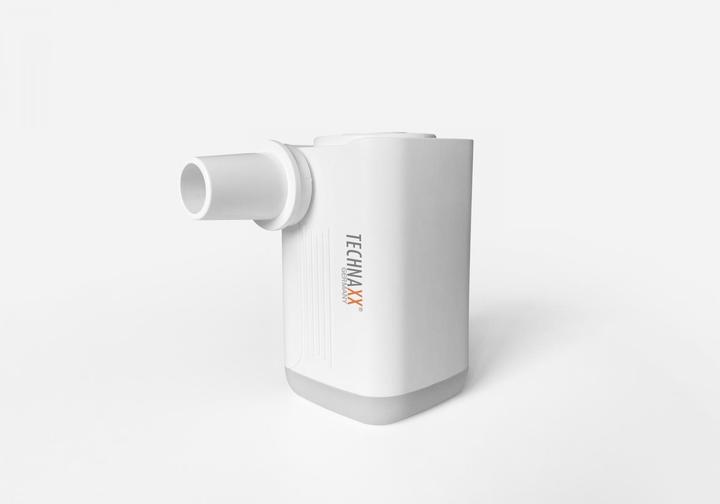 Produktbild Technaxx Mini-Akku-Luftpumpe mit LED-Lampe