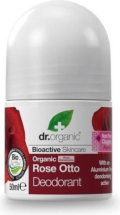 Produktbild Dr. Organic Rose Otto Deodorant Roll On 50ml (Roll-on, 50 ml)