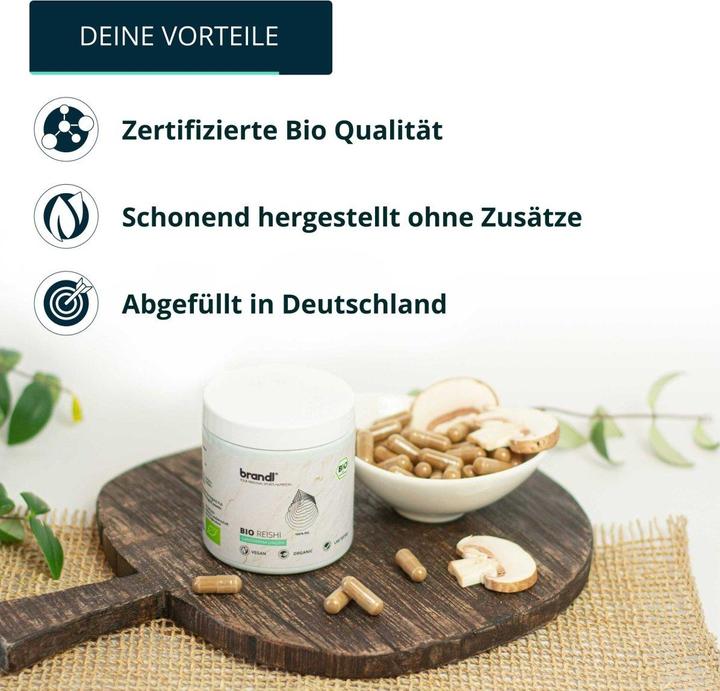 Produktbild Brandl Vitalpilz Vegan (1 Stück, Kapseln, 95 g)