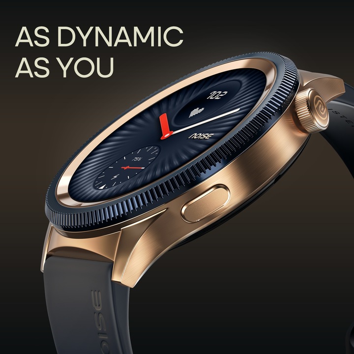 Actual product image Noise NoiseFit Halo 2 Smartwatch Elite Silver