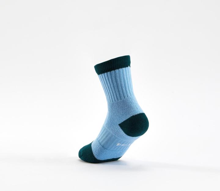 Produktbild Decathlon Kids' High Sports Socks RS 500 Tri-Pack - White/Blue (31 - 34)