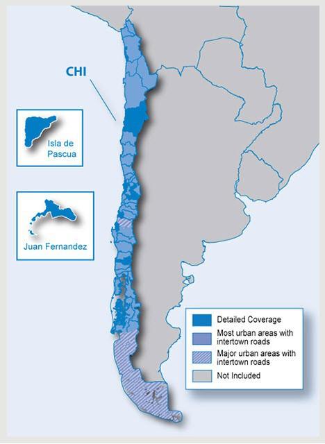 Produktbild Garmin City Navigator Chile MicroSD/SD