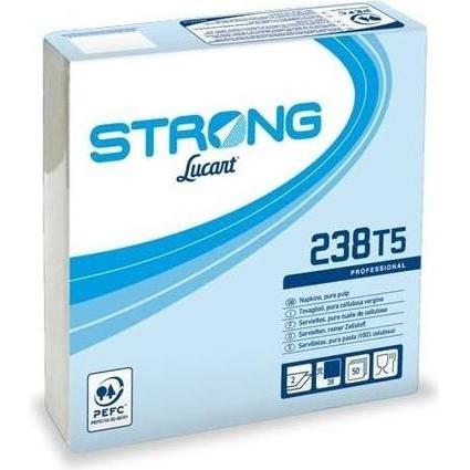 Lucart White Paper Napkins 38x38 cm 2 Ply - Pack of 50 - Galaxus