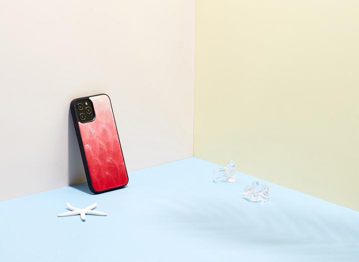 Actual product image Ikins case for Apple iPhone 12 Pro Max pink lake juodas (Apple iPhone 12 Pro Max)