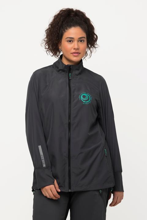 Image du produit Ulla Popken Veste légère HYPAR à col montant et cordon coulissant, matière recyclée (42, 44)