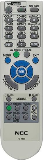Actual product image NEC 7N901051 (Device-specific remote control, Infrared)