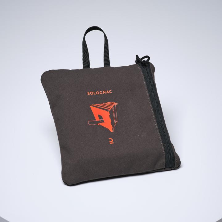 Image du produit Solognac Réchaud de camping pliable bois acier inoxydable