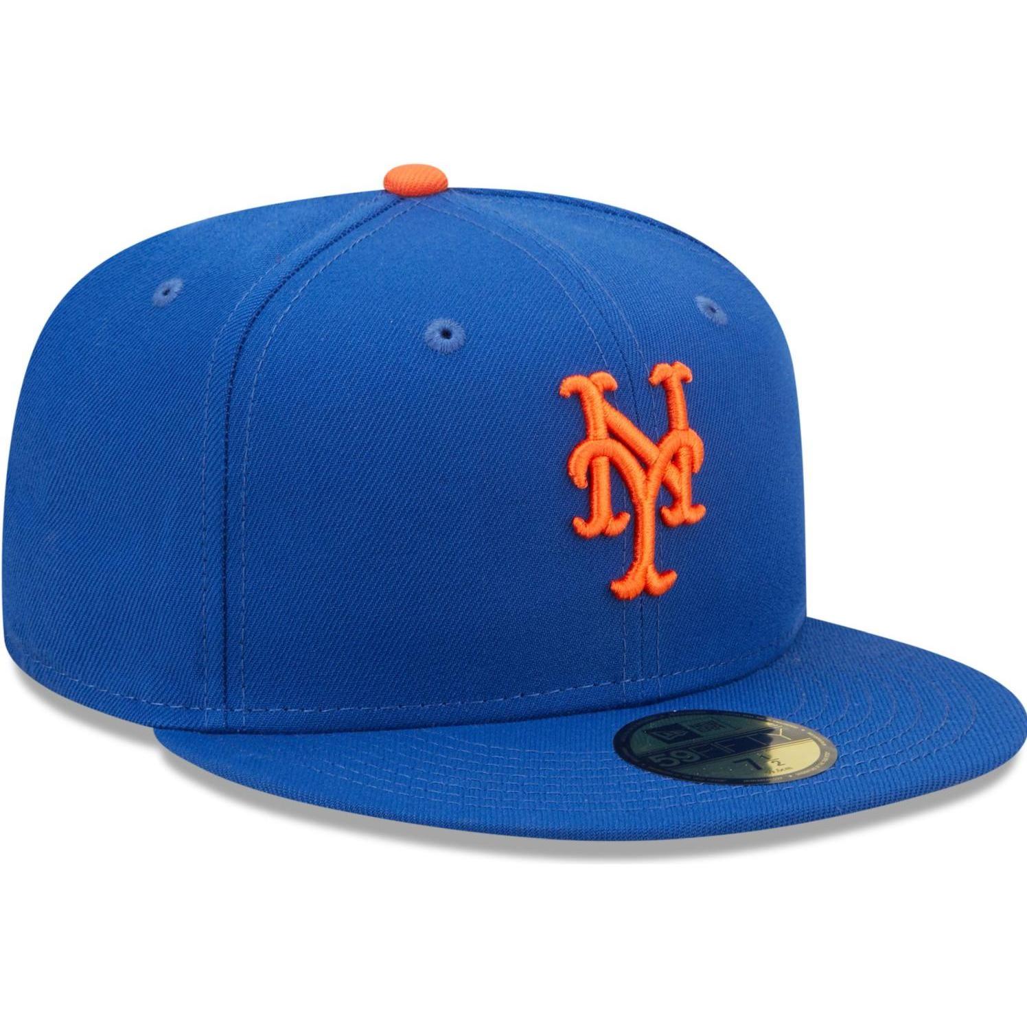 New Era, Herren, Cap, 59Fifty Authentic Onfield New York Mets, Blau, (7 1/4)