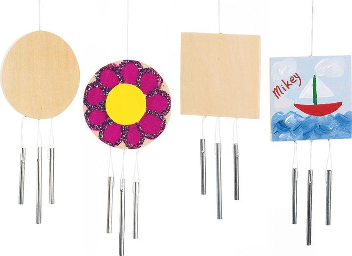 Actual product image Colorations Colouring - Decorate your own wind chimes, set of 12