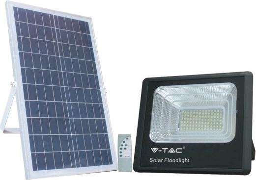 Produktbild V-TAC VT-8576 - LED-Flutlicht mit Solarpanel 35 W 4000K (2450 lm, IP65)
