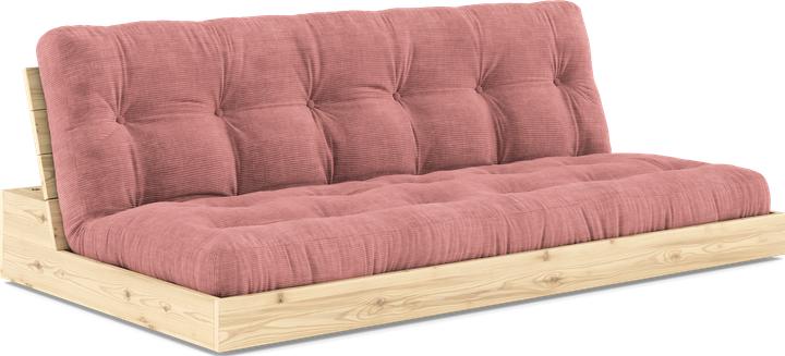101 Clear Lacquered Pine / 516 Sorbet Pink
