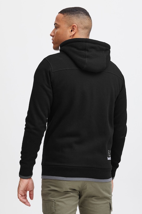 Image du produit Solid BenjaminZip Pile Veste En Sweat Avec Peau De Mouton Zippé Sweat-Shirt Pour Homme À CapucheDoub (S)