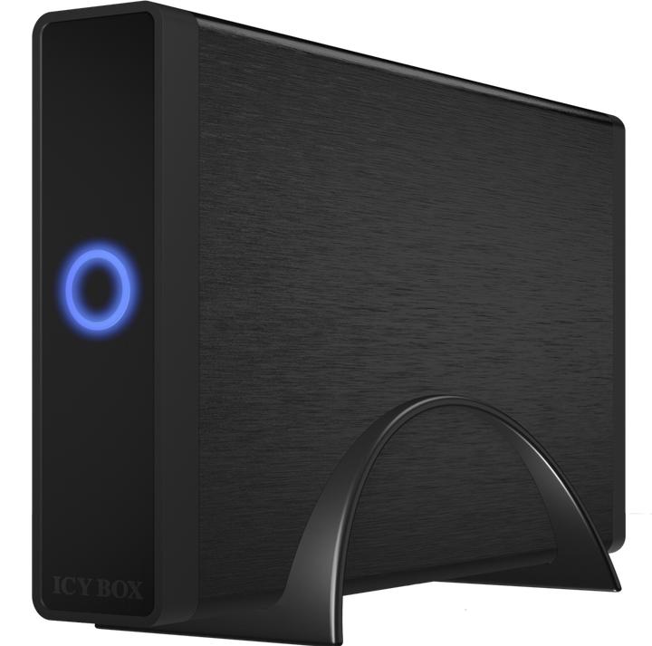Produktbild Icy Box ICY BOX Gehäuse für 1x HDD mit LED Ring,  IB-377-C31 (3.5")