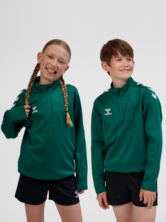 Actual product image hummel Hmlcore Xk Half Zip Poly Sweat Kids (128)