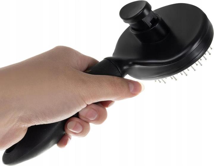 Produktbild Purlov Selbstreinigende Haarbürste (Hund, Katze)