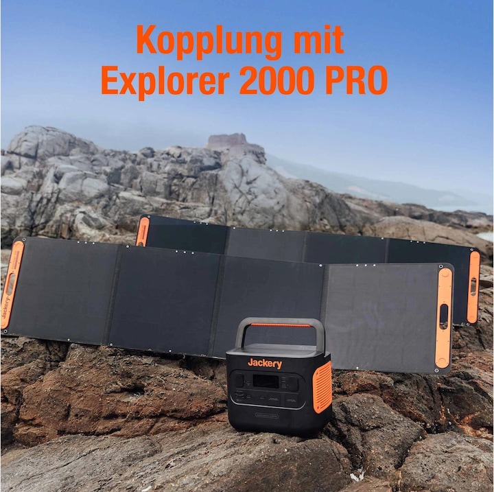 Actual product image Jackery Solar module SolarSaga 200, 200 W (200 W, 8 kg)