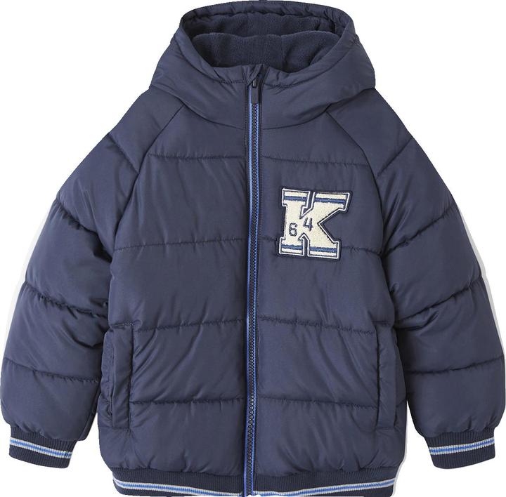 Vertbaudet Jungen Steppjacke mit Fleecefutter, Recycling-Polyester (86)