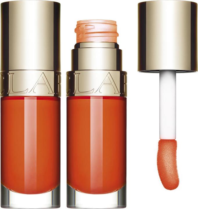 Actual product image Clarins Lip Comfort Oil Power of Colours 22 Daring Orange 7ml (22 Daring Orange)