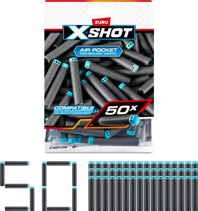 Produktbild Xshot X-SHOT-EXCEL-DART REFILL (50 PCS)