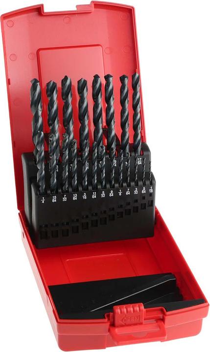 Produktbild Dormer Spiralbohrer Satz HSS 1/16-3/8 (1, 16-3, 8 Zoll)