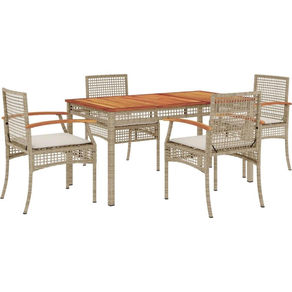 VidaXL, Gartentisch + Balkontisch, Tabbi (80 cm)