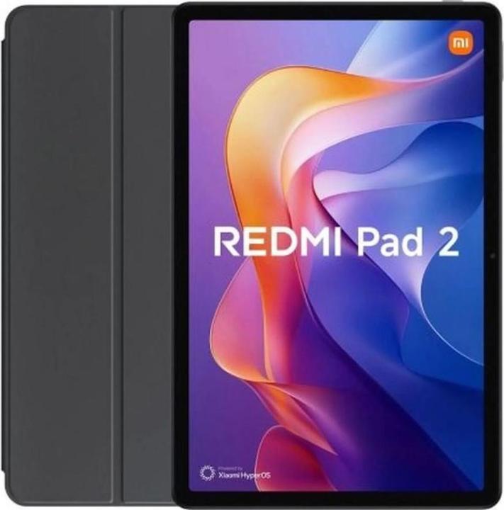 Actual product image Xiaomi Redmi Pad 2 with Black Case (WLAN only, 11", 128 GB, Graphite gray)