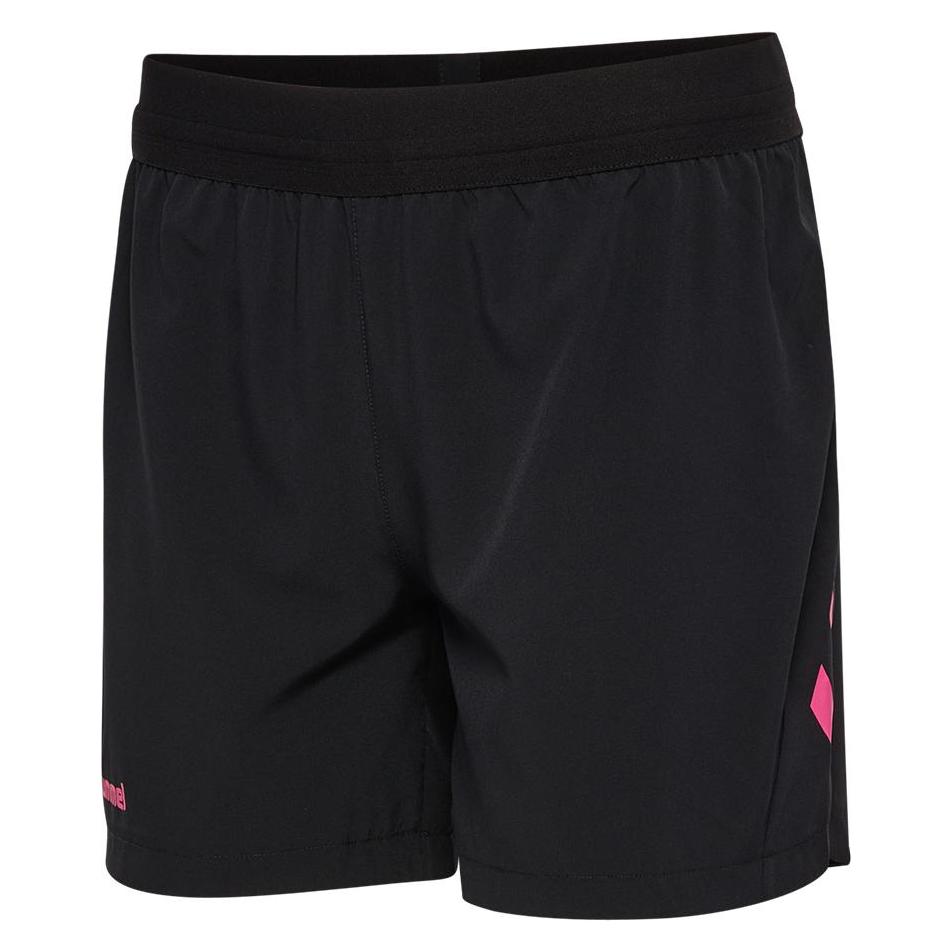 Hummel, Damen, Sporthose, Blaze Pro (M), Schwarz, Pink