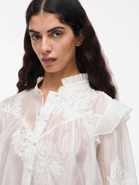 Actual product image Rouge Edit Rüschenkragen Langarmhemd (38)
