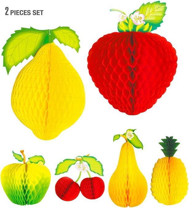 Widmann Set 2er OBST WABENBALL sort. In 3 Kombinationen