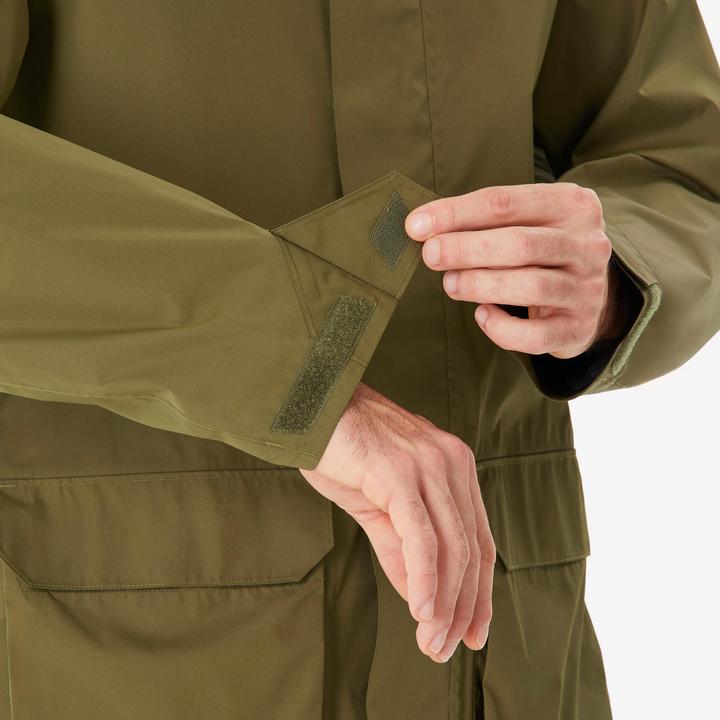 Produktbild Quechua Wanderjacke Herren lang - NH500 olivengrün (XXL)