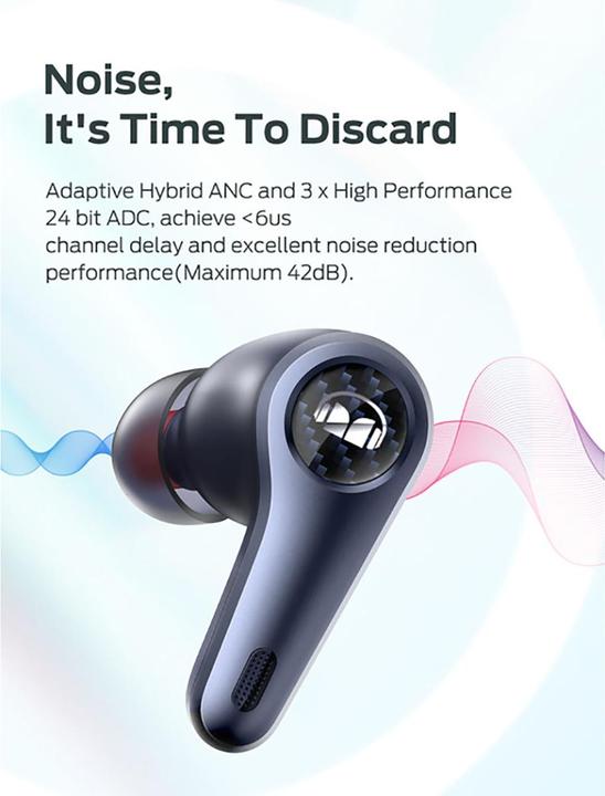 Image du produit Monster Clarté 8.0 ANC (ANC, 10 h, Filaire)