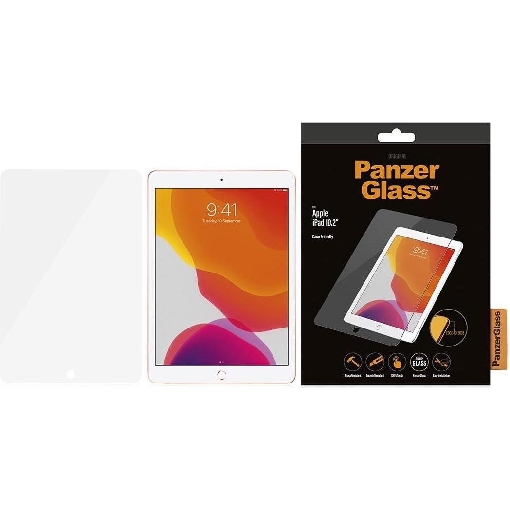 PanzerGlass Case Friendly (Apple iPad 2019 (7a generazione), Apple iPad 2020 (8a generazione), Apple iPad 2021 (9a generazione)), Pellicola tablet