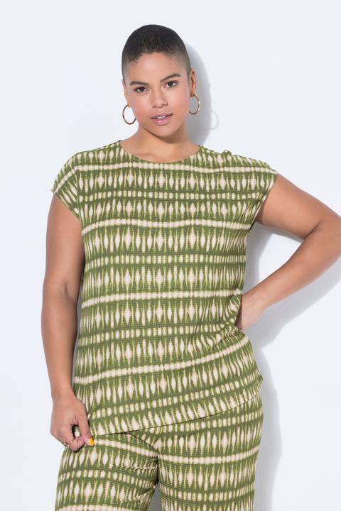 Produktbild Studio Untold Top, oversized, Struktur und Print, ärmellos (46, 48)