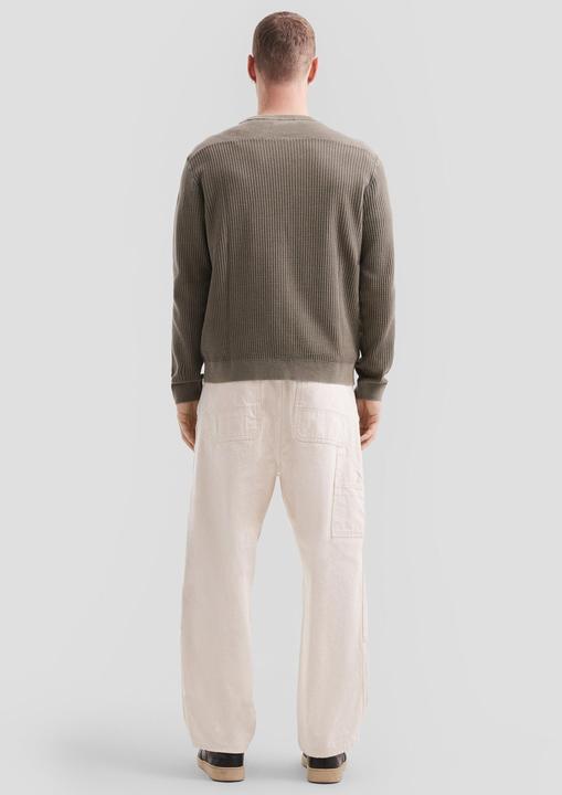 Produktbild s.Oliver Strickpullover Gewaschener Strickpullover mit Strukturmuster (M)