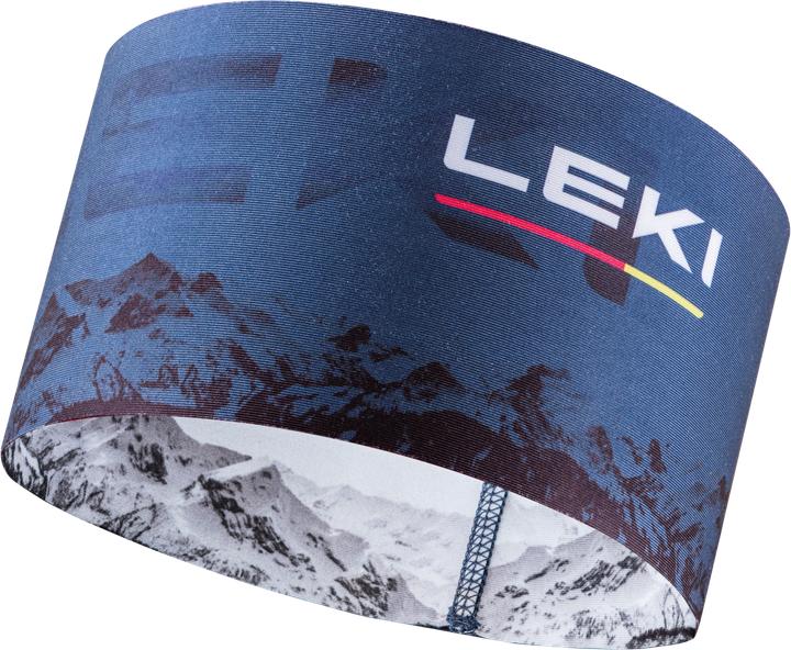 Leki LE Opaska XC blauw-wit