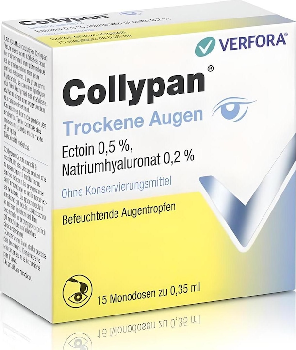 Collypan Trockene Augen Monodosis (0.35 ml, 15 Stück)