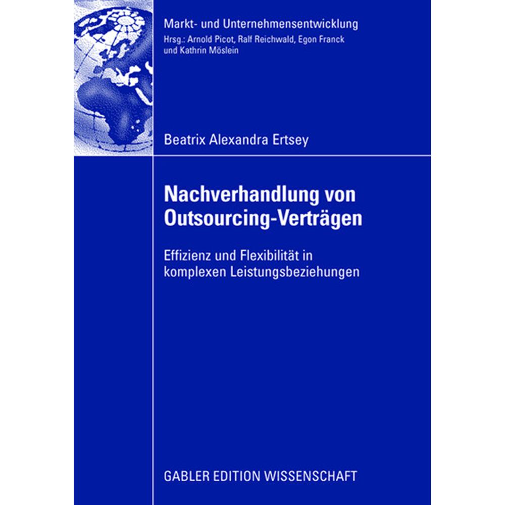 Nachverhandlung von Outsourcing-Verträgen, Fachbücher