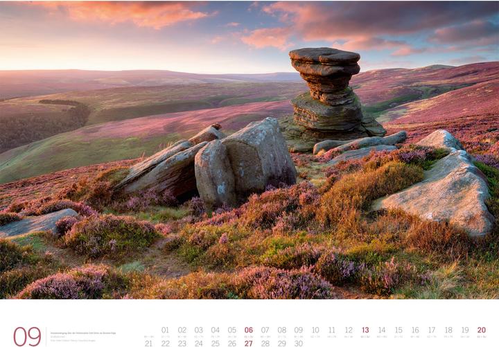 Image du produit Planet Earth - Gallery Kalender 2026 (66 x 50 cm, Couverture rigide, Allemand, Anglais)