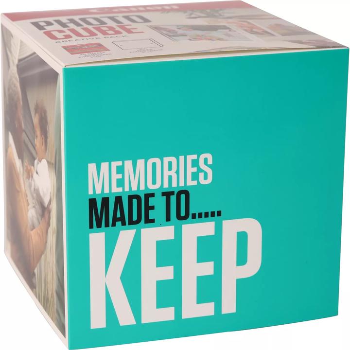 Immagine prodotto Canon Carta creativa Photo Cube 5x5 blu (13 x 13 cm, 40 x)