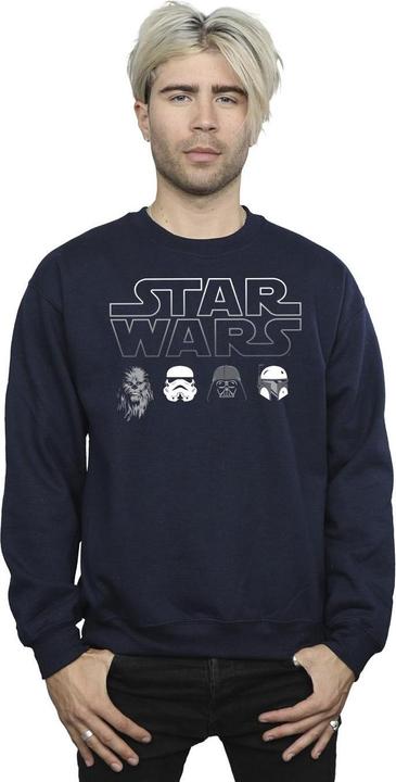 Produktbild Star Wars Character Heads Sweatshirt (XL)